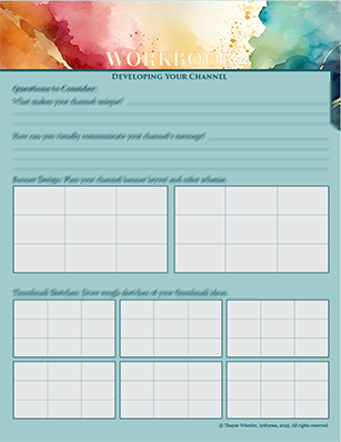 Artforma - Content Creator's Design Workbook (Digital PDF Download)
