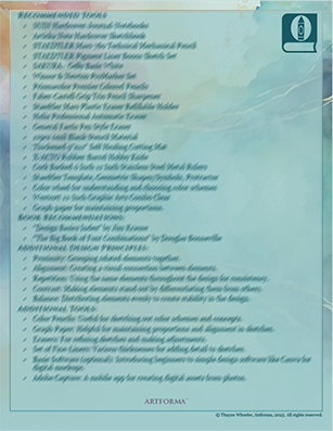 Artforma - Content Creator's Design Workbook (Digital PDF Download)