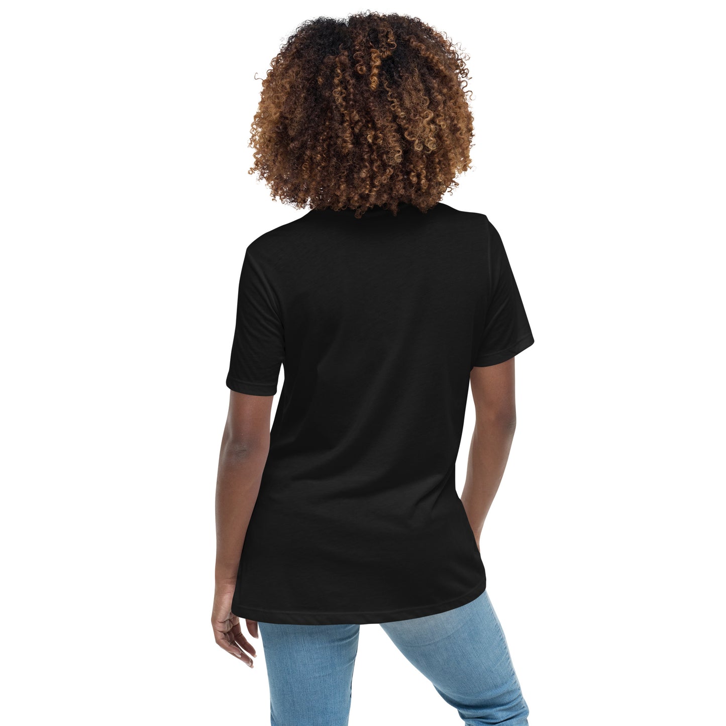 Hibiscus Skull, Women's Relaxed T-Shirt