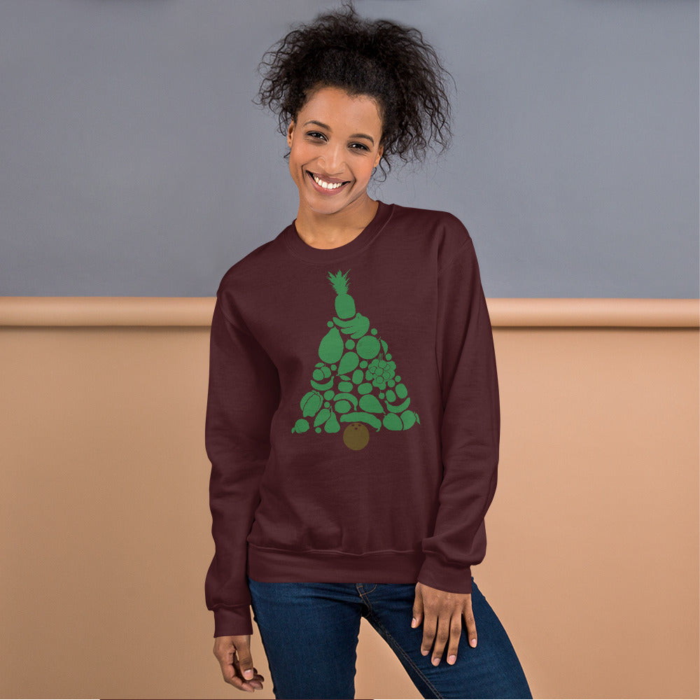 Tropical Christmas Tree Sweatshirt