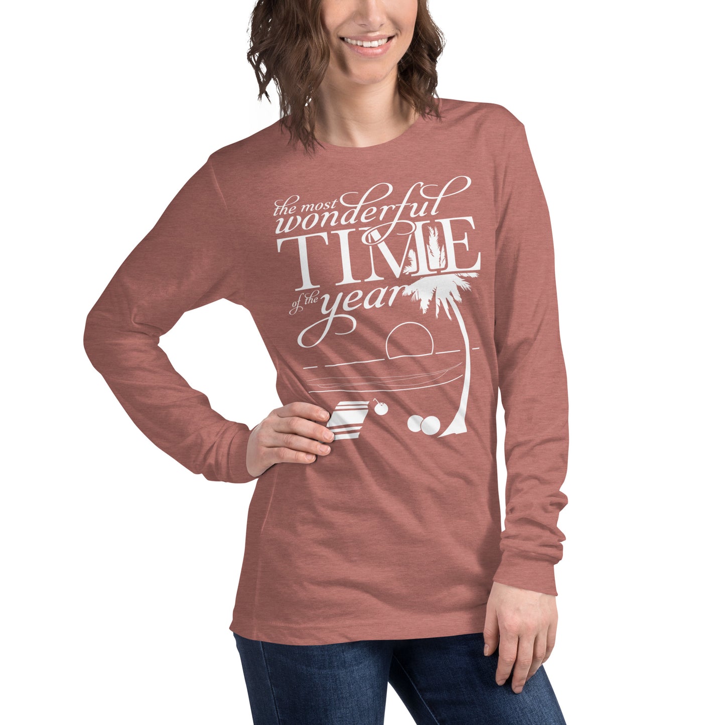Most Wonderful Time, Unisex Long Sleeve Tee