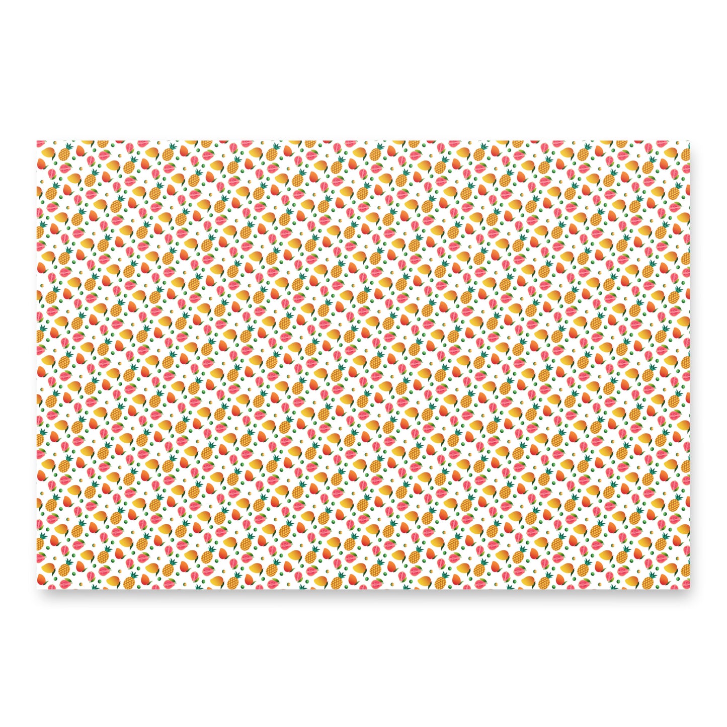 Tropical Fruits Wrapping Sheets