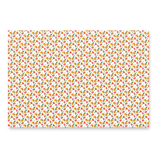 Tropical Fruits Wrapping Sheets