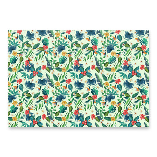 Tropical Wrapping Paper Sheets