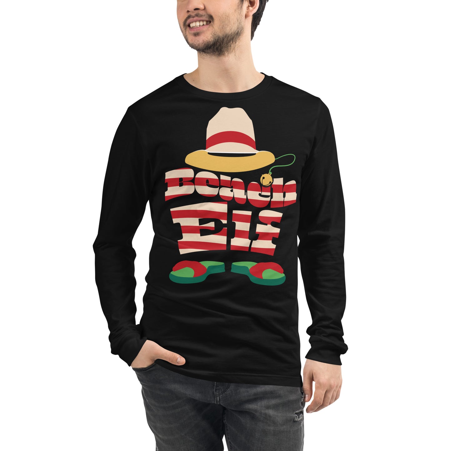 Beach Elf, Unisex Long Sleeve Tee