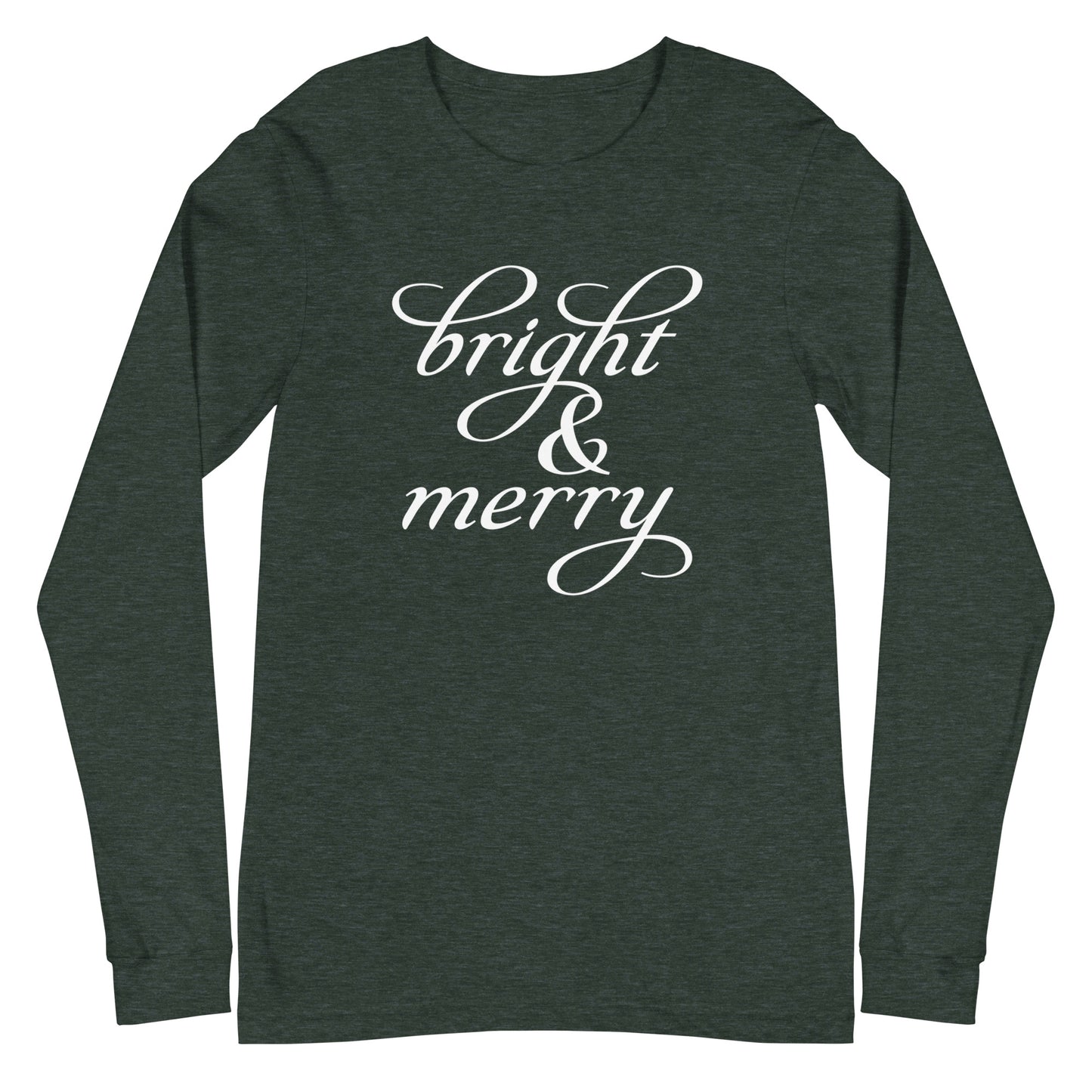 Bright & Merry, Unisex Long Sleeve Tee