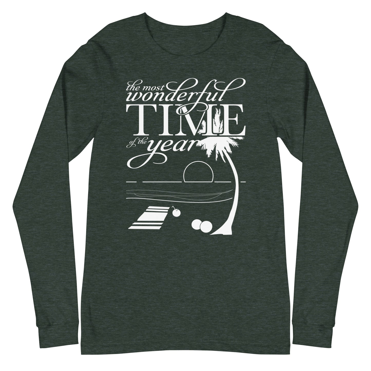 Most Wonderful Time, Unisex Long Sleeve Tee