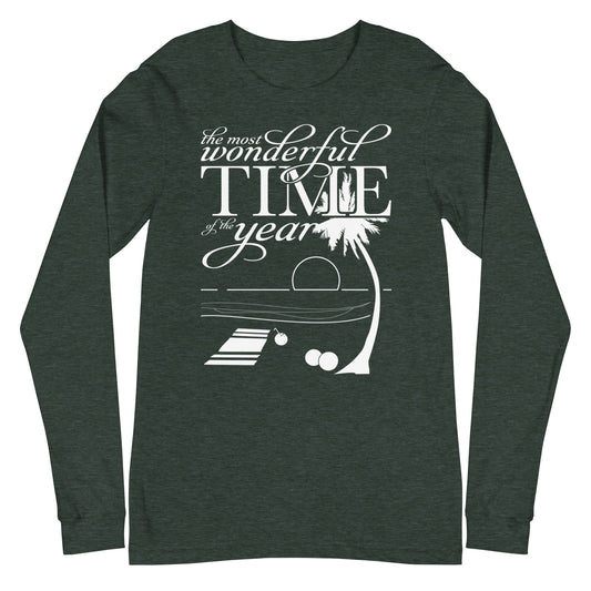 Most Wonderful Time, Unisex Long Sleeve Tee