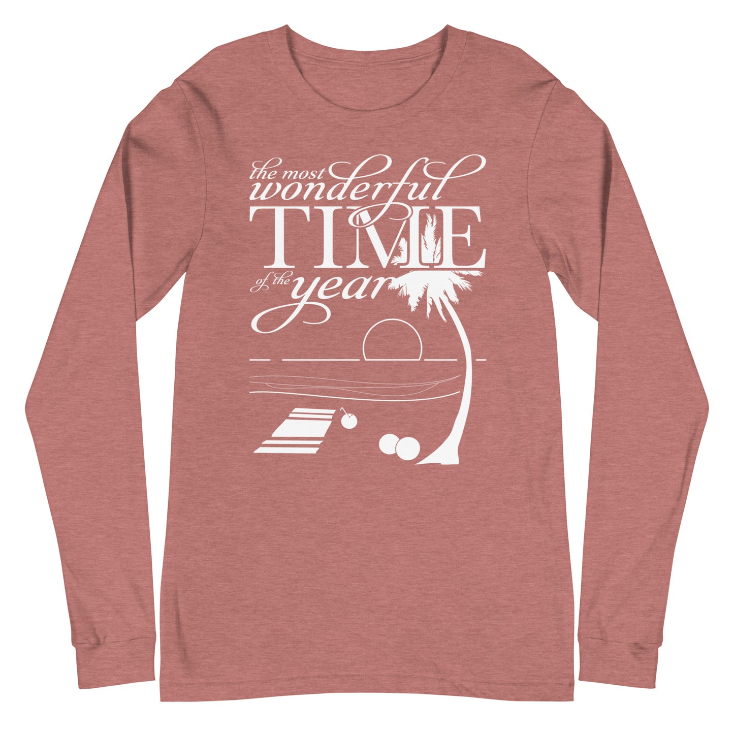 Most Wonderful Time, Unisex Long Sleeve Tee