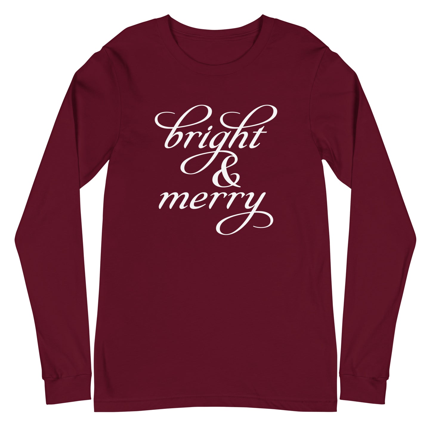 Bright & Merry, Unisex Long Sleeve Tee