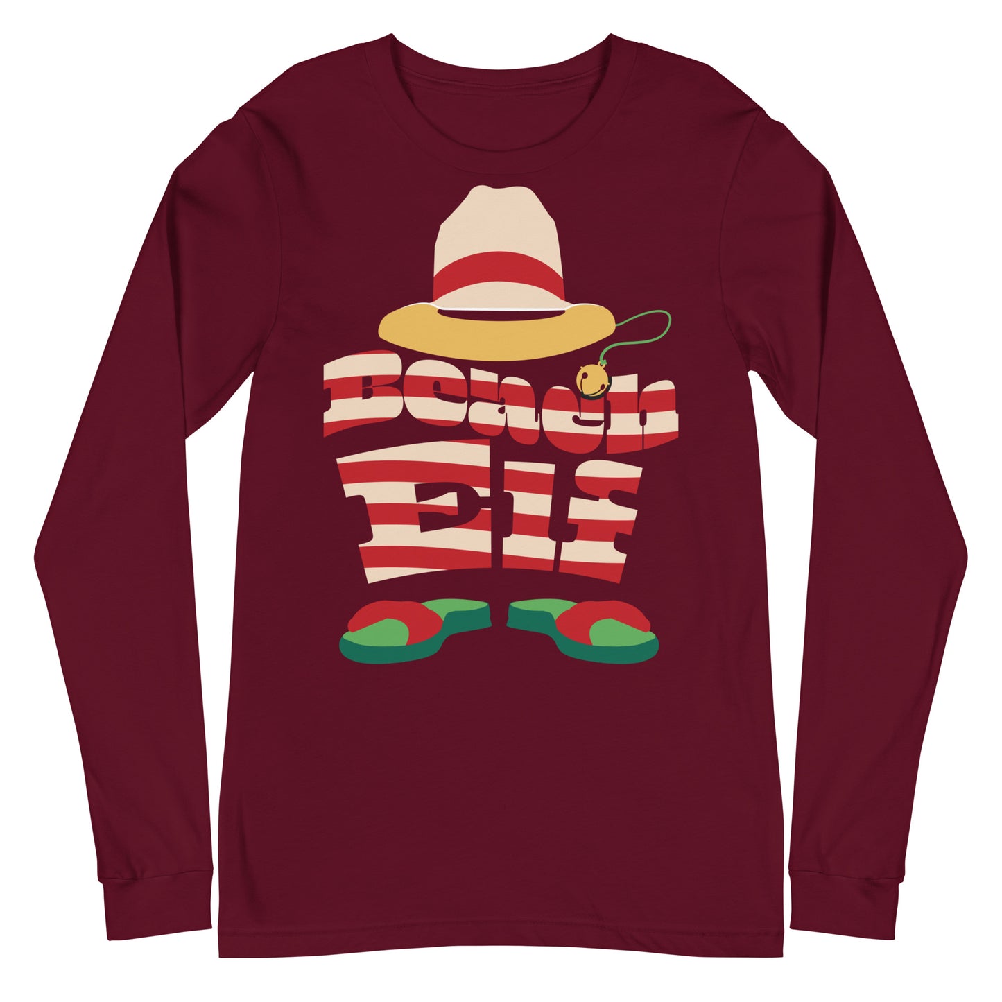 Beach Elf, Unisex Long Sleeve Tee