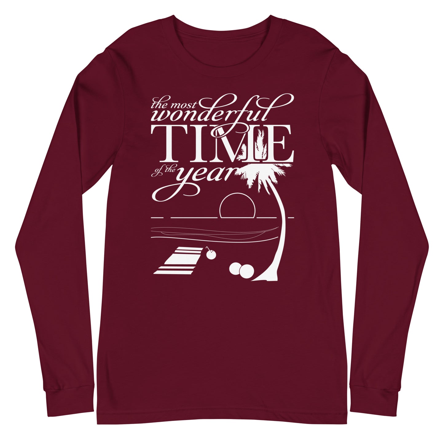 Most Wonderful Time, Unisex Long Sleeve Tee