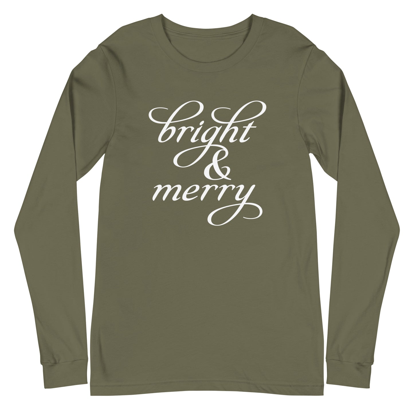Bright & Merry, Unisex Long Sleeve Tee