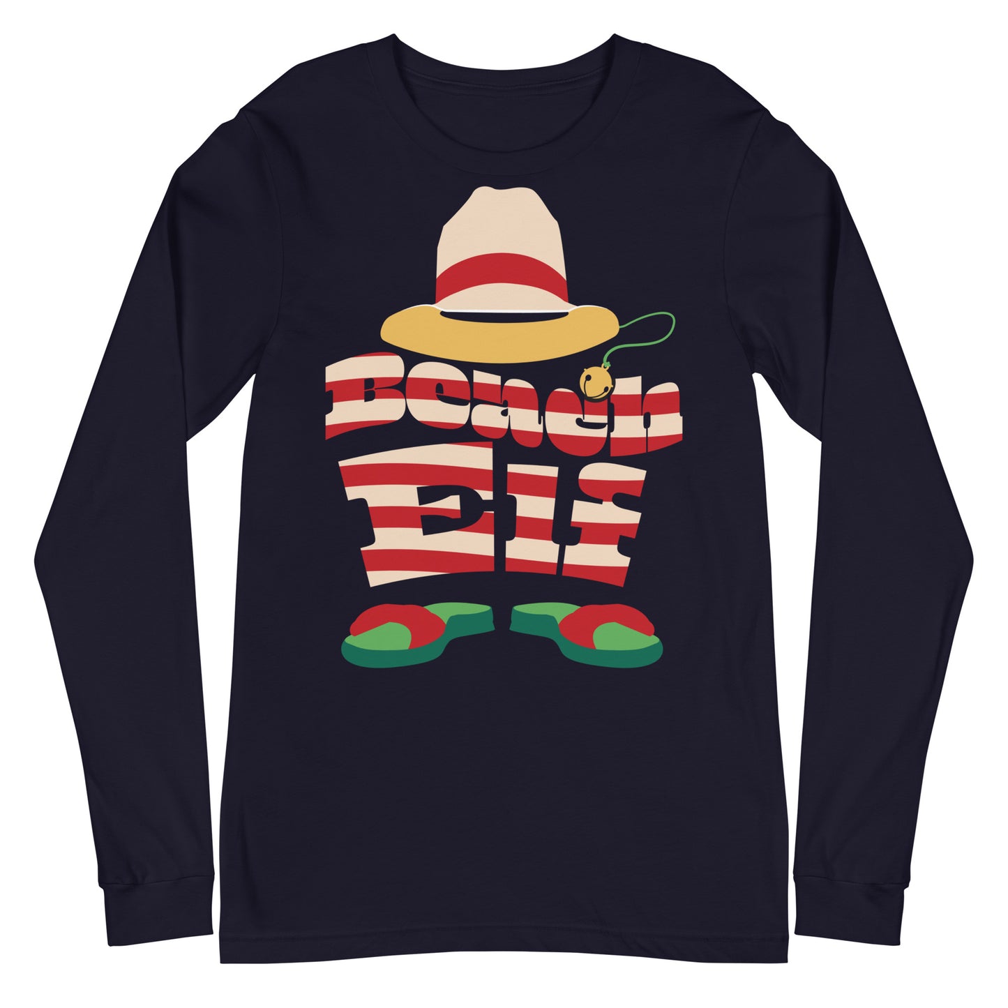 Beach Elf, Unisex Long Sleeve Tee