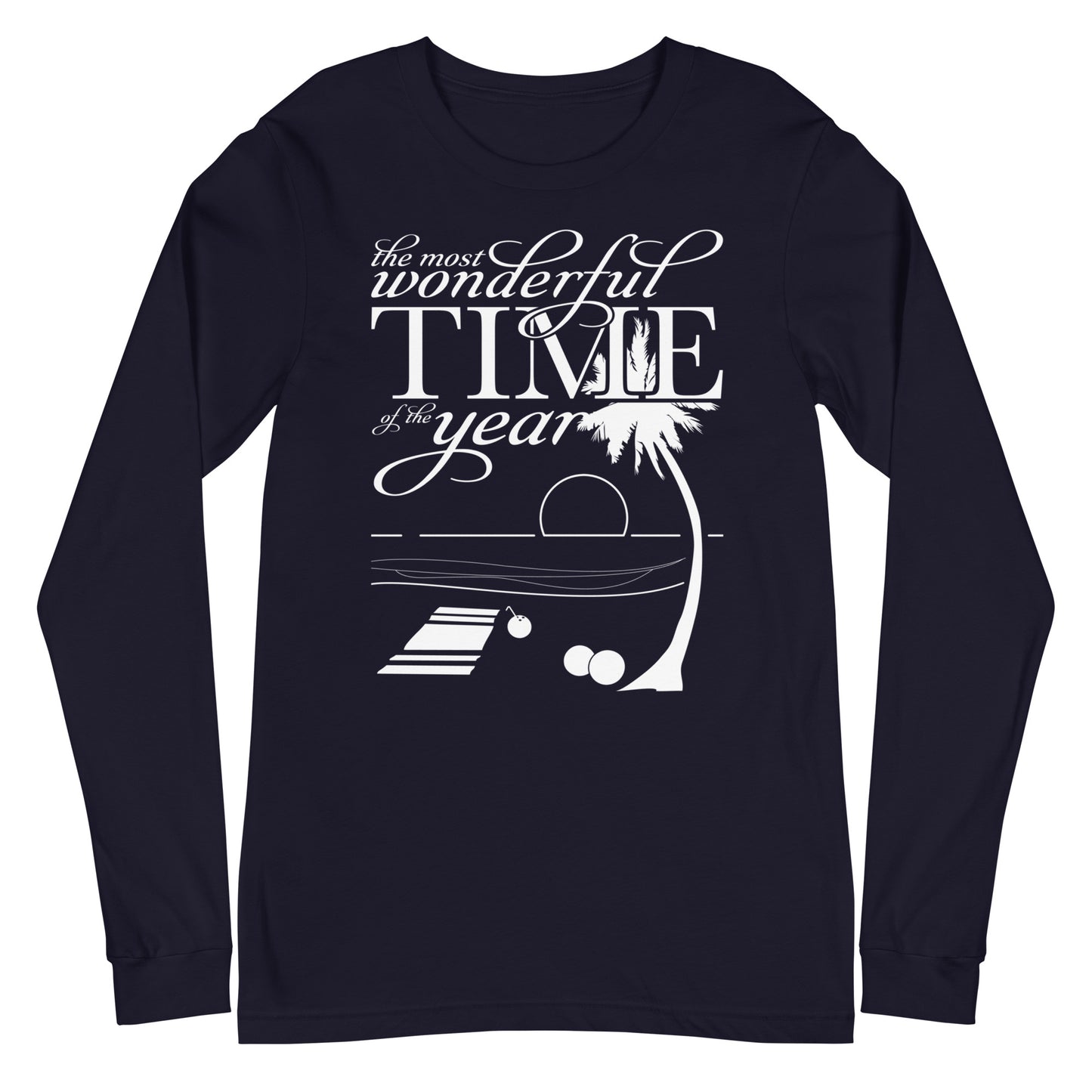 Most Wonderful Time, Unisex Long Sleeve Tee