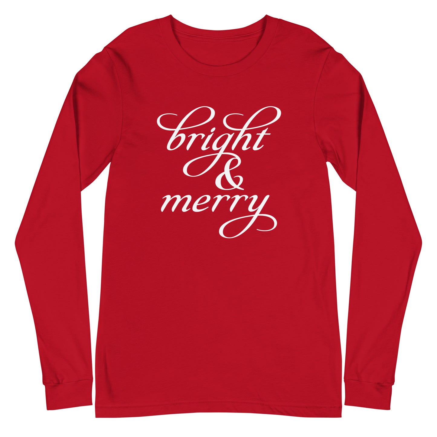 Bright & Merry, Unisex Long Sleeve Tee