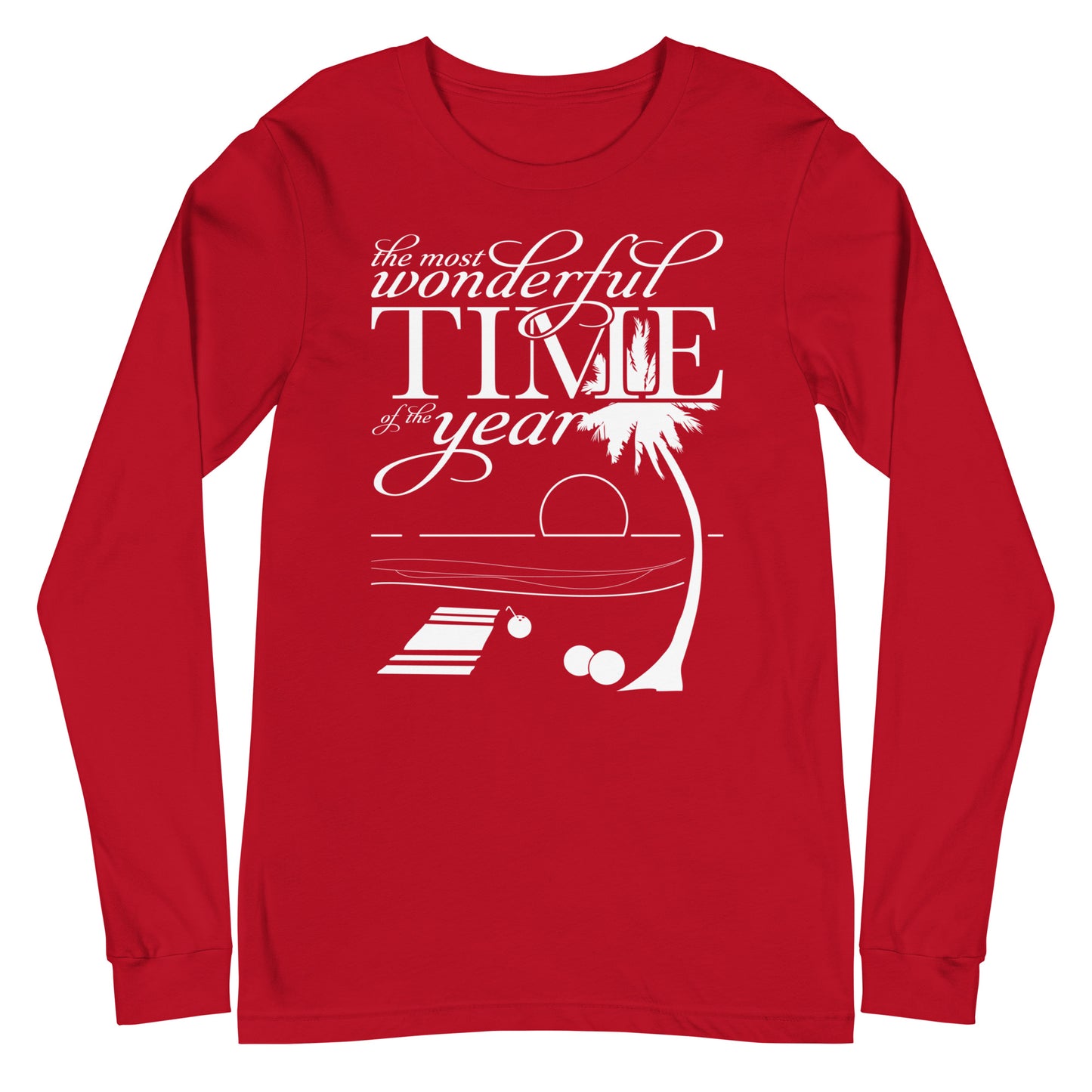 Most Wonderful Time, Unisex Long Sleeve Tee
