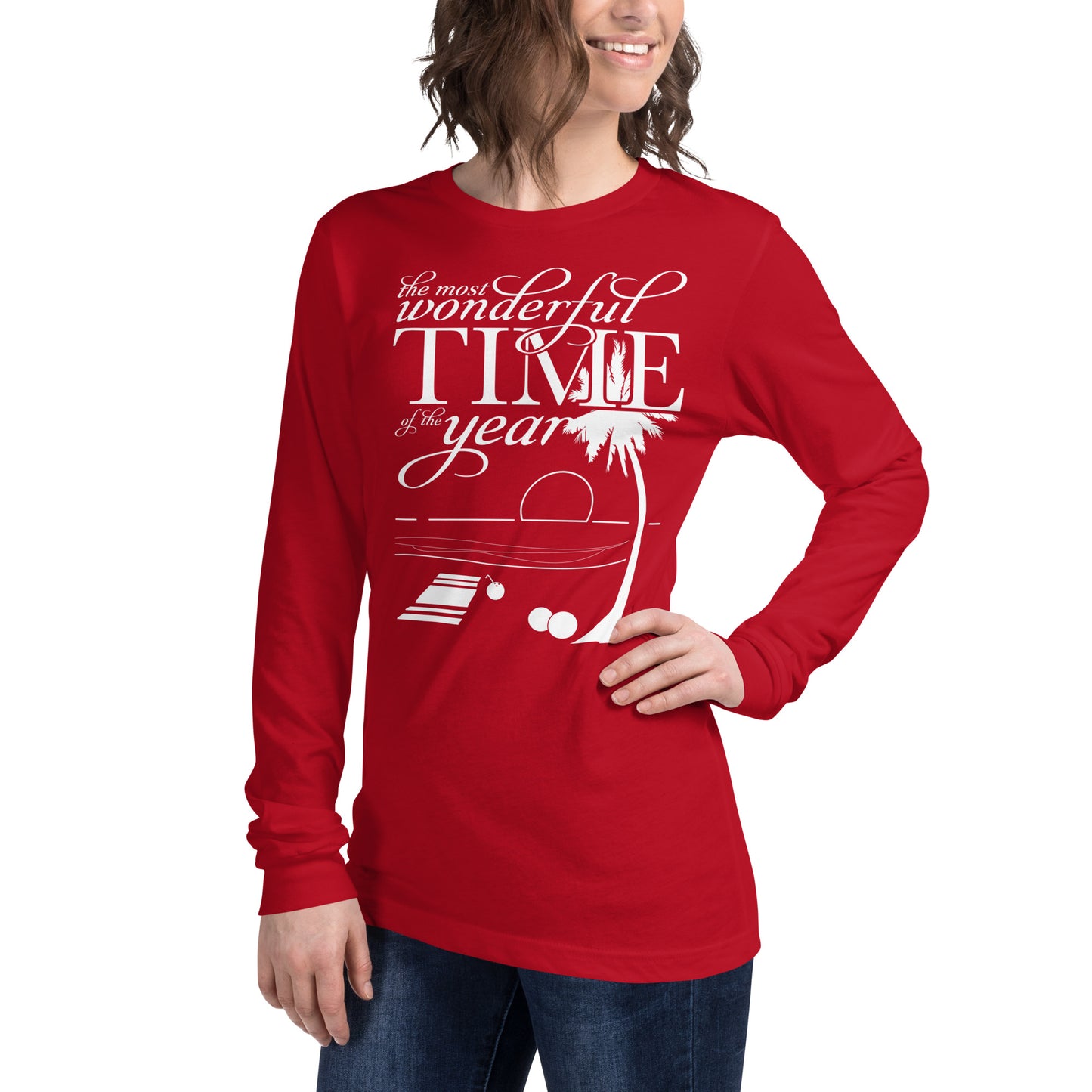 Most Wonderful Time, Unisex Long Sleeve Tee