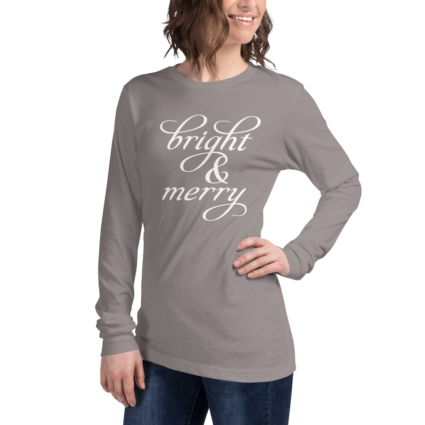 Bright & Merry, Unisex Long Sleeve Tee