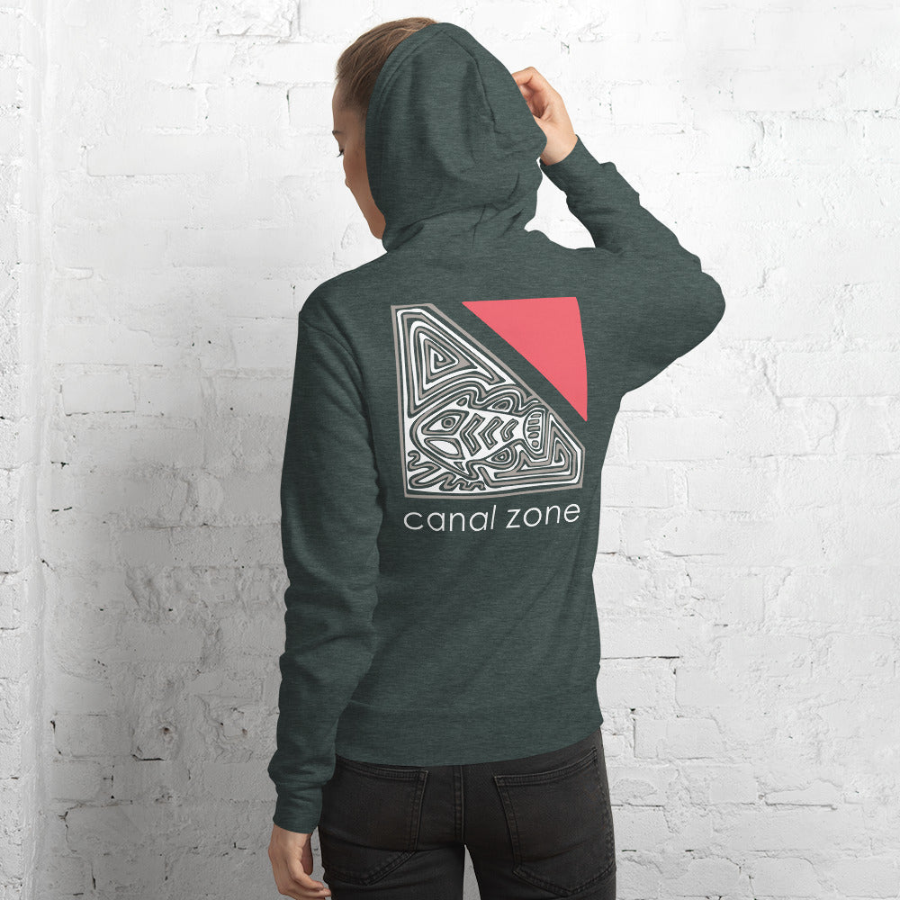 Mola Fish & Triangle Unisex hoodie