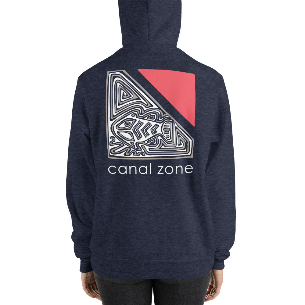 Mola Fish & Triangle Unisex hoodie