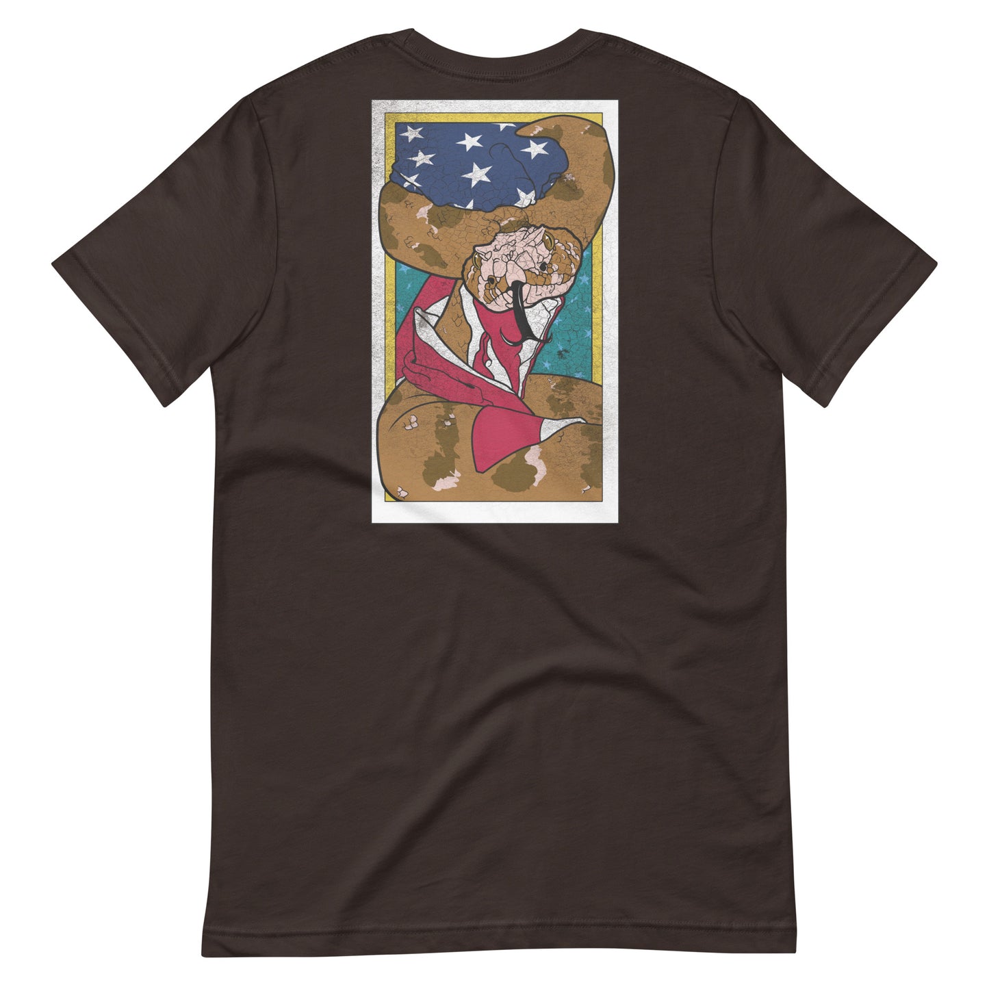 USA, Don't Tread (weathered), Unisex t-shirt